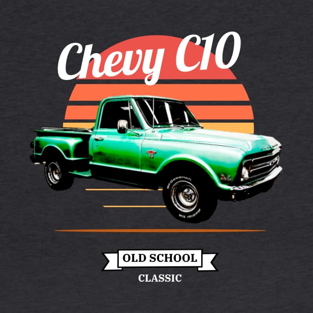 C10 CHEVY PICKUP T-SHIRT by Cult Classics